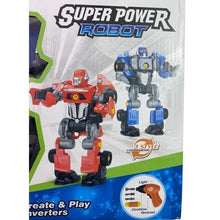 Load image into Gallery viewer, Super Power Robot 3 in 1 Action Figure Imagination Educational Convertible
