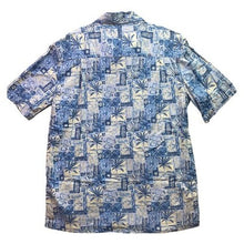 Load image into Gallery viewer, Casual Life Shirt Mens Large Rayon Blend Nature AOP Beachy Travel Coastal
