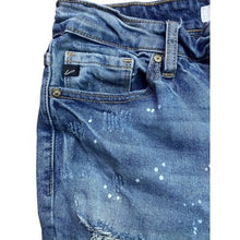 Load image into Gallery viewer, KanCan Jeans Womens 7/27 Distressed Thrashed Splatter Grunge Streetwear
