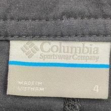Load image into Gallery viewer, Columbia Shorts Womens 4 Black Stretch Performance Hiking Work Out Athleisure
