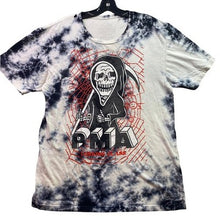 Load image into Gallery viewer, Lurking Class Shirt Mens Medium Grunge Skeleton Spell Out Web Gothcore Streewear
