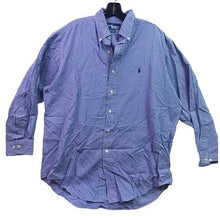 Load image into Gallery viewer, Ralph Lauren Shirt Mens 2XL Yarmouth Button Down Blue Gingham Preppy Academia
