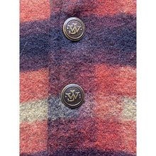 Load image into Gallery viewer, John Wayne Shirt Mens Large Plaid Pullover Fleece Western Style Button Up Snaps
