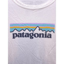 Load image into Gallery viewer, Patagonia Shirt Womens Medium Organic Cotton Preppy Academia Pastal Spell Out
