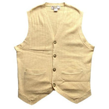 Load image into Gallery viewer, Vtg Byron Nelson Eleven Straight Sweater Vest Mens Medium Wool Grandpa Preppy
