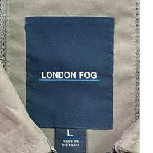Load image into Gallery viewer, London Fog Jacket Mens Large Full Zip Outdoors Lightweight Preppy Streetwear
