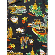 Load image into Gallery viewer, Denim &amp; Flower Ricky Singh Shirt Mens Small Hawaiian AOP Coastal Beachy Travel
