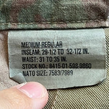 Load image into Gallery viewer, Army Combat Uniform Pants Mens 31x 30 ACU Camouflage Tactical Military Cargo
