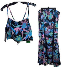 Load image into Gallery viewer, Tipsy Elves 2 Piece Maxi Dress Womens Medium Beachy Strappy Coastal Vacation NWT
