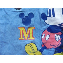 Load image into Gallery viewer, Mickey Mouse Shirt Womens Medium Long Sleeve Button Up Denim Disney Patchwork
