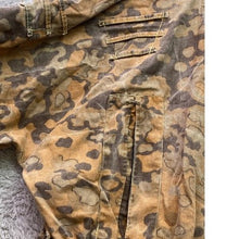 Load image into Gallery viewer, Camouflage Jacket Womens Extra Large Handmade Grunge Pull Over Gorpcore Oversize
