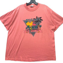 Load image into Gallery viewer, Memphis Shirt Womens Extra Large Flamingo Spell Out Advertising Single Stitch
