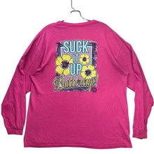 Load image into Gallery viewer, Girlie Girl Shirt Womens Extra Large AOP Spell Out Floral Country Streetwear

