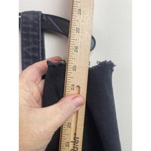 Load image into Gallery viewer, Levis Overalls Womens Medium Black Denim Denizen Gorpcore Frayed Grunge
