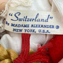 Load image into Gallery viewer, Vintage Madame Alexander Doll Switzerland 594 Original Box Strung Sleepy Eyes
