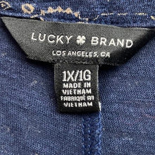 Load image into Gallery viewer, Lucky Brand Shirt Womens 1XL Bandana AOP Boho Flowy Festival Everyday Streetwear
