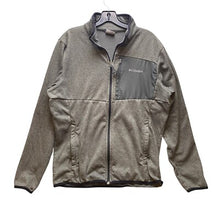 Load image into Gallery viewer, Columbia Jacket Mens Medium Fleece Full Zip Lightweight Gray Outdoors
