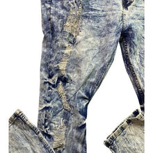 Load image into Gallery viewer, Evolution In Design Mens Jeans 42x 32 Y2K Distressed Thrashed Grunge Streetwear
