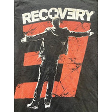 Load image into Gallery viewer, Eminem Shirt Youth Small Black Recovery Rap Music Streetwear Fine Jersey Boys
