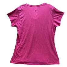 Load image into Gallery viewer, The North Face Shirt Womens Extra Large Heathered V-Neck Spell Out Pink
