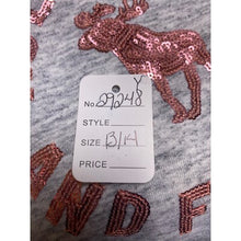 Load image into Gallery viewer, Abercrombie &amp; Fitch Hoodie Girls 13/14 Hoodie Spell Out Bling Academia Gray
