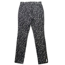 Load image into Gallery viewer, MICHAEL KORS Pants Womens Small White Floral Jacquard Lace Old Money Pull On
