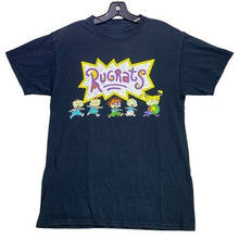 Load image into Gallery viewer, Nickelodeon Rugrats Shirt Womens Medium Black 90s Cartoon Everyday Streetwear
