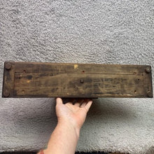 Load image into Gallery viewer, Antique Sessions Mantel Clock 8 Day Pendulum Key Wind Wooden Patina
