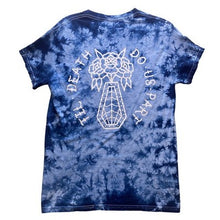 Load image into Gallery viewer, InkAddict Shirt Womens Small Tie Dye Grunge Tattoo Spell Out Short Sleeve
