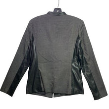 Load image into Gallery viewer, Vintage Worthington Blazer Womens 10 Mature Faux Leather Edgy Career Office
