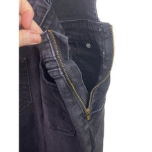 Load image into Gallery viewer, Levis Overalls Womens Medium Black Denim Denizen Gorpcore Frayed Grunge
