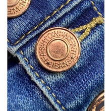 Load image into Gallery viewer, Fashion Wear Jeans Womens Extra Large Distressed Button-Fly Wide Leg Streetwear
