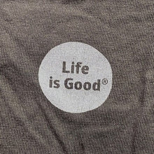 Load image into Gallery viewer, Life is Good Shirt Womens Medium Crusher Spell Out Mature Streetwear Everyday
