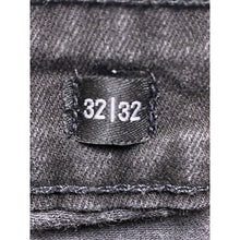 Load image into Gallery viewer, Evolve 5 Jeans Mens 32x32 Distressed Slim Fit Black fade Destroyed Punk Y2K

