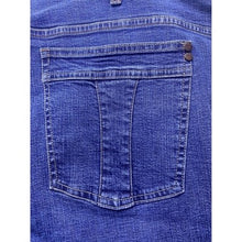 Load image into Gallery viewer, Lee Jeans Womens 24W Petite Comfort Waistband Stretch Denim Blue Momcore
