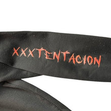 Load image into Gallery viewer, XXXTentacion Hoodie Mens Medium Black Skull Grunge Spell Out Pullover Gothcore
