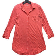 Load image into Gallery viewer, Lauren Ralph Lauren Shirt Dress Womens Large Monogram Preppy Academia Career
