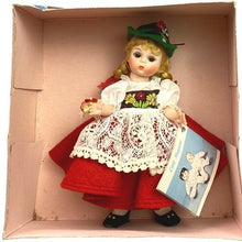 Load image into Gallery viewer, Vintage Madame Alexander Doll Switzerland 594 Original Box Strung Sleepy Eyes
