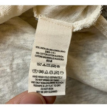 Load image into Gallery viewer, Free People Shirt Womens Medium Oversized Dip Dye Tunic Top Raw Hem Linen Blend
