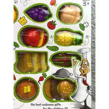Load image into Gallery viewer, Pretend Play Kitchen Food Set Bread Fruit Burger Cake Toy Kids 35 Pcs
