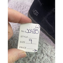 Load image into Gallery viewer, UGG Boots Womens 9 Black Suede Ankle Booties Strappy Preppy Academia Everyday
