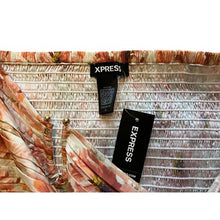 Load image into Gallery viewer, Express Shirt Womens Extra Large Floral Smocked Bloomcore Puff Sleeve NWT
