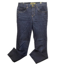 Load image into Gallery viewer, Democracy Jeans Womens 4 Dark Wash Stretchy Comfort Pockets Workwear Denim Lady
