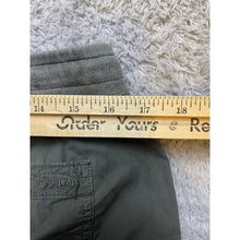 Load image into Gallery viewer, LL Bean Pants Mens Small Cargo Gorpcore Hiking Drawstring Trouser Khaki Green
