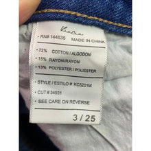 Load image into Gallery viewer, KanCan Jeans Womens 3/25 Small Distressed Thrashed Ripped Grunge Streetwear
