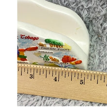 Load image into Gallery viewer, Trinidad Tobago Ceramic Napkin Holder Souvenir Scenic Map Home Decor
