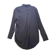 Load image into Gallery viewer, Athleta Shirt Womens Small Black Button Down Tunic Long Sleeve Athleisure
