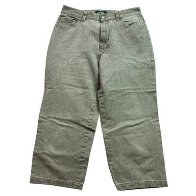 Lauren Ralph Lauren Jeans Womens Cropped Casual Beachy Minimalist Everyday