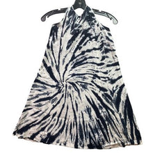 Load image into Gallery viewer, Tiki Palm Sundress Womens Medium Tie-Dye Strappy Beachy Coastal Festival

