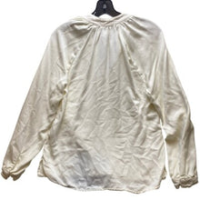Load image into Gallery viewer, Bella Dahl Shirt Womens Small Ivory Tencel Lyocell Button Down Long Sleeve Top
